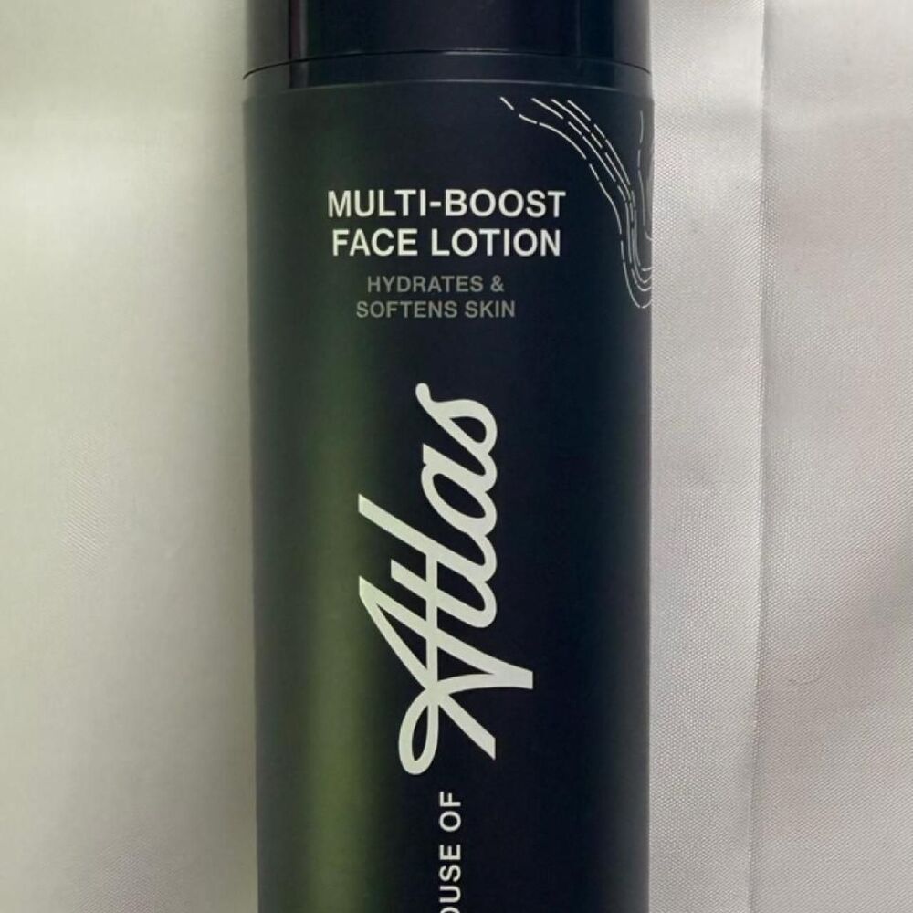 House of Atlas Men's Face Lotion Moisturizer Vegan Skincare New 5 oz Sealed